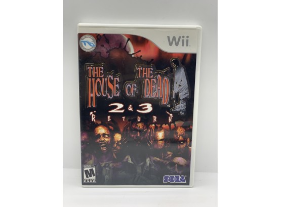 Nintendo Wii The House Of The Dead 2 And 3 Tested And Working With Manual