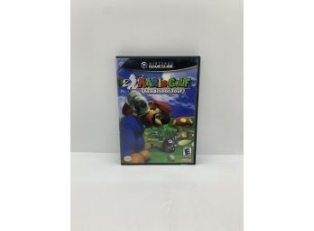 Nintendo Gamecube Mario Golf Toadstool Tour Tested And Working With Manual