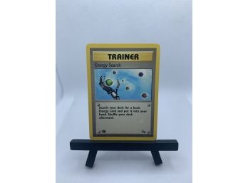 Pokemon 1ST EDITION Trainer Energy Search