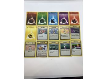 Pokemon Energy And Trainer Card Lot