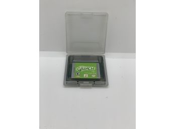 Game Boy Color Grinch With Case