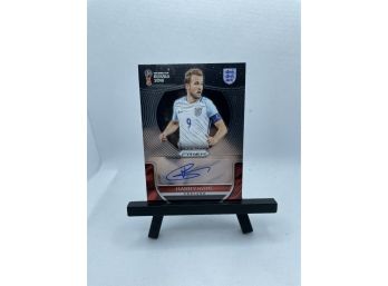 Panini PRIZM Harry Kane Signed FIFA World Cup Russia 2018 Card