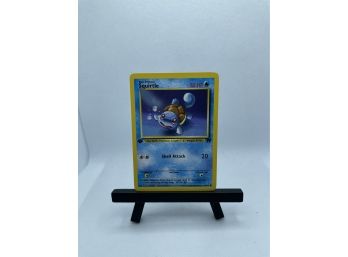 POKEMON 1ST EDITION SQUIRTLE ROCKET THICK STAMP