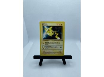 Pokemon Pikachu Blackstar Promo WB