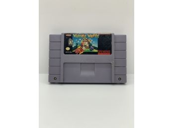 SNES Super Nintendo Wario's Woods Tested And Working