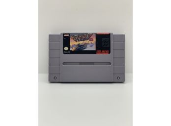 SNES Super Nintendo F-zero Tested And Working