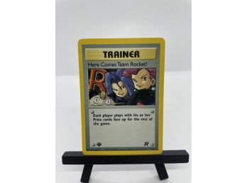 Pokemon 1ST EDITION Here Comes Team Rocket Holo