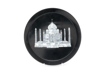 Taj Mahal Mother Of Pearl Inlay Serving Platter