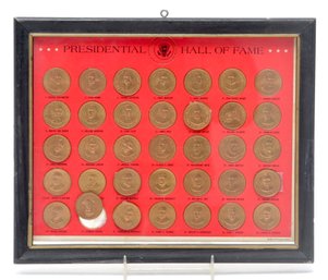 Franklin Mint Presidential Hall Of Fame Coin Collection 1968