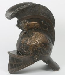 Solid Brass Spartan Helmet