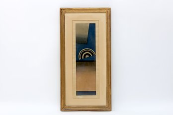 Ansei Uchima (1921 - 2000) Stage Horizon Japanese Wood Block Prints