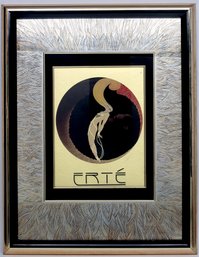 Erte' (Romain De Tirtoff) Art Deco Framed Mirror.