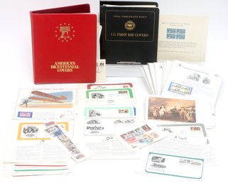 U.S. Stamp Collection/first Day Covers/sheets And Commemorative Stamps