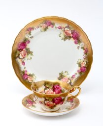 Royal Chelsea Porcelain Tea Cup Set