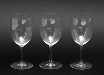 Baccrat Wine Glasses (3)