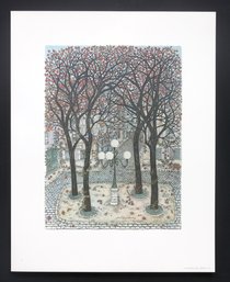 Cuca Romley 'The Winter Trees Graphic LTD'