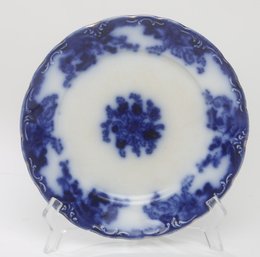 Flow Blue Antique Plate