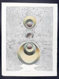 'silent Spheres' Lithograph Signed 10/10