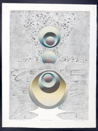 Silent Spheres Lithograph 8/10