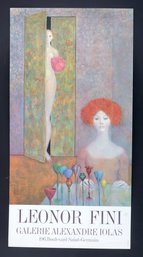 Exposition Poster For Argentinian Artist Leonor Fini