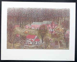 Cuca Romley/ 'the Winter Trees Graphic Ltd'/ Pink Farmhouse