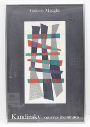 Kandinsky Galerie Maeght Framed Poster