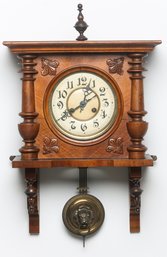 Antique German Wall Clock