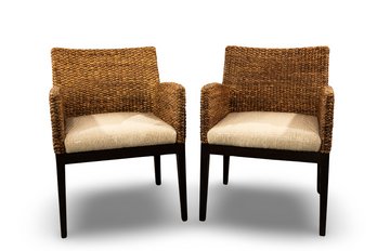 Yothaka Rattan Chairs - A Pair