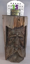 Old Man Wooden Carving