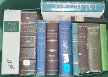 Vintage/Antique Book Lot (collect Or Decorate)