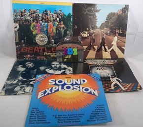 Lot Of 5 Albums- Beatles & More!