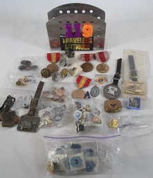 Buttons & Pins Military Misc Ribbons Etc
