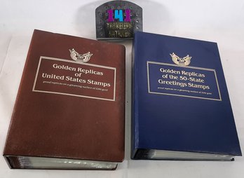Stamps Replica 22k Plated 2 Binders