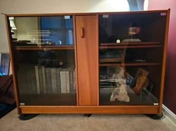 Midcentury Cabinet With Contents