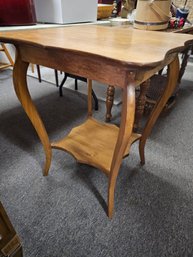 Incredible Solid Wood Accent Table