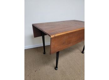 Hitchcock Drop Leaf Wooden Kitchen Dining Room Table (no Chairs)