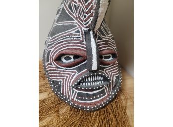 African Style Tribal Mask Vintage Mask Halloween Decor