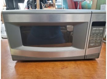 Kitchen Aid Microwave Used Stainless And Grey