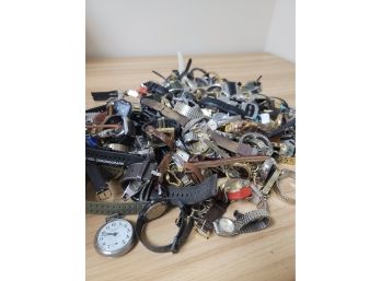 Massive Watch Lot Wrist Watch (damaged Or For Parts)