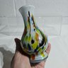 Small Murano Style Multi-Color Design Vase #60