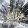 Beautiful PLAME Lotus Flower Ashtray Silver-plated #95
