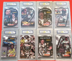 Lot Of 8 Mint Colorized Dale Earnhardt WCG N.C. State Quarters #138