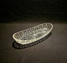 Waterford Lismore Crystal Dish Signed #35