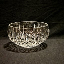Signed Waterford Crystal Round Bowl #67