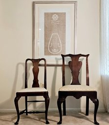 Statton Furniture Solid Mahogany Dining Chairs #84