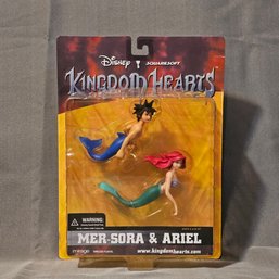 Kingdom Hearts Disney Squaresoft Mer-Sora & Ariel Action Figure #83