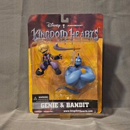 Kingdom Hearts Disney Squaresoft Genie And Bandit Action Figure #84