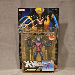 2004 Marvel X-Men Archangel Missile Firing Action Figure Toy Biz #100