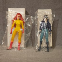 Marvel ToyBiz Firestar And Kitty Pryde Action Figures #119