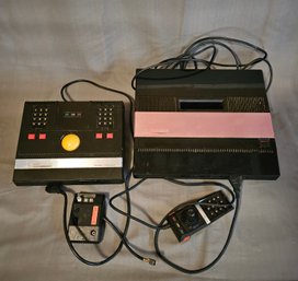 Atari 5200 Console With Controller, Power Supply And Atari 5200 Trak Ball Controller #134